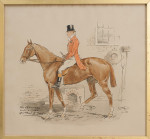 Set Of Eight George Fothergill Hunting Prints