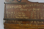 Presentation Rowing Rudder, Oxford University Eights 1886