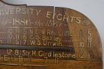 Presentation Rowing Rudder, Oxford University Eights 1886