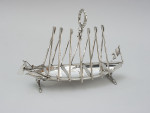 Silver Plated Rowing Toast Rack