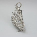 Silver Plated Rowing Toast Rack