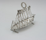Silver Plated Rowing Toast Rack