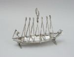Silver Plated Rowing Toast Rack