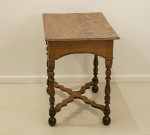 Walnut And Oak Lowboy Table