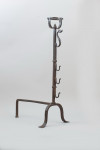 Pair Of Wrought Iron Andirons