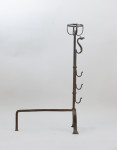 Pair Of Wrought Iron Andirons