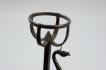 Pair Of Wrought Iron Andirons