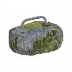 Unusual Oval Curling Stone