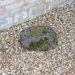 Unusual Oval Curling Stone