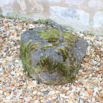 Unusual Oval Curling Stone