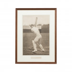 Cricket Photogravur Of Francis Stanley Jackson
