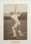 Cricket Photogravur Of Francis Stanley Jackson