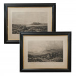 War And Peace, A Pair Of Shooting Prints By Douglas Adams