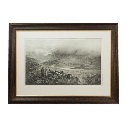 Duck Shooting Photogravure By Douglas Adams