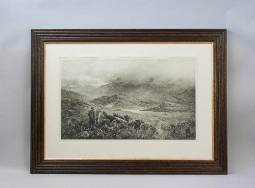 Duck Shooting Photogravure By Douglas Adams