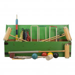 Brass Bound Croquet Set By Jaques