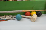 Brass Bound Croquet Set By Jaques