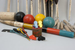 Brass Bound Croquet Set By Jaques