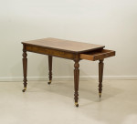 Antique Mahogany Library Table Or Desk, Attributed To Gillows.