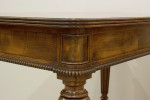 Antique Mahogany Library Table Or Desk, Attributed To Gillows.