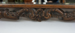 Antique Carved Oak Wall Mirror