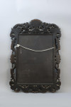 Antique Carved Oak Wall Mirror