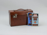 Set Of 37 Bartholomew's Road Maps In Leather Case