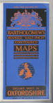 Set Of 37 Bartholomew's Road Maps In Leather Case