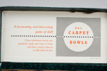 Set Of Carpet Bowls In Box
