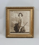 Fishing Print Of Lady Angler