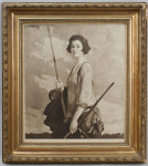 Fishing Print Of Lady Angler