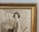 Fishing Print Of Lady Angler
