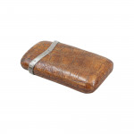 Crock Cigar Case With Silver Rim