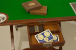 John Bagshaw Folding Games Table, Card Table