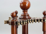 Revolving Mahogany Snooker, Billiard or Pool Cue Rack