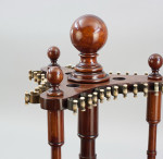 Revolving Mahogany Snooker, Billiard or Pool Cue Rack