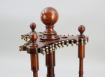 Revolving Mahogany Snooker, Billiard or Pool Cue Rack