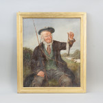 Pair Of Fishing Oil Paintings