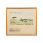 The Informers, Signed Snaffles Fox Hunting Print