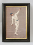 Six Cricket Prints By Chevallier-Tayler