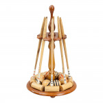 Table Croquet Set On Stand