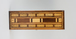 Vintage Cribbage Board