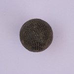 Black Gutta Percha, Mesh Pattern Golf Ball