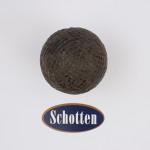 Black Gutta Percha, Mesh Pattern Golf Ball