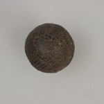 Black Gutta Percha, Mesh Pattern Golf Ball