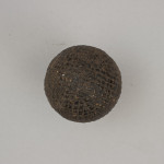 Black Gutta Percha, Mesh Pattern Golf Ball