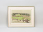 Original Golf Print, C. Aldin, Sunningdale