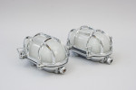 Pair Of Chrome Bulkhead Lights
