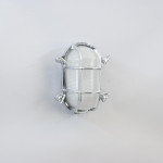 Pair Of Chrome Bulkhead Lights