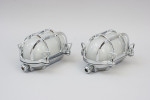 Pair Of Chrome Bulkhead Lights
